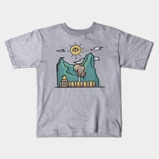 the mountains Kids T-Shirt